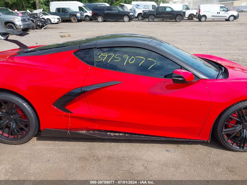 2021 Chevrolet Corvette Stingray Rwd 1Lt VIN: 1G1YA2D48M5124561 Lot: 39759077