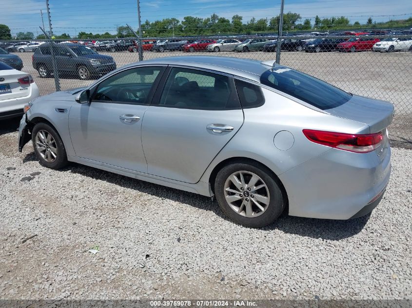 5XXGT4L38JG022541 2018 Kia Optima Lx