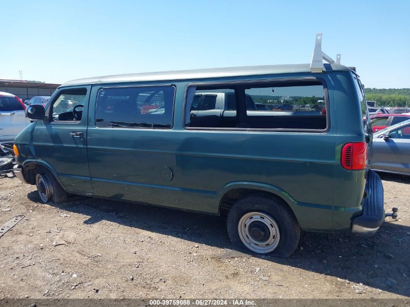 2000 Dodge Ram Wagon 2500 VIN: 2B4JB25Y8YK157047 Lot: 39759088