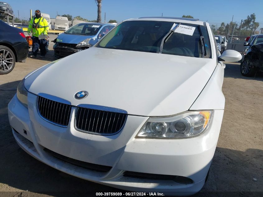 2006 BMW 325I VIN: WBAVB175X6NK30340 Lot: 39759089