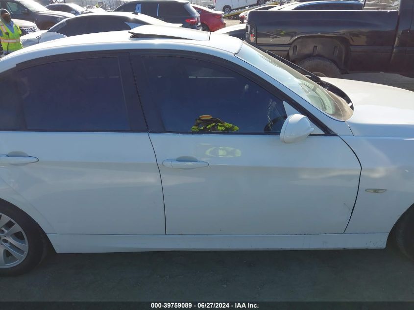 2006 BMW 325I VIN: WBAVB175X6NK30340 Lot: 39759089