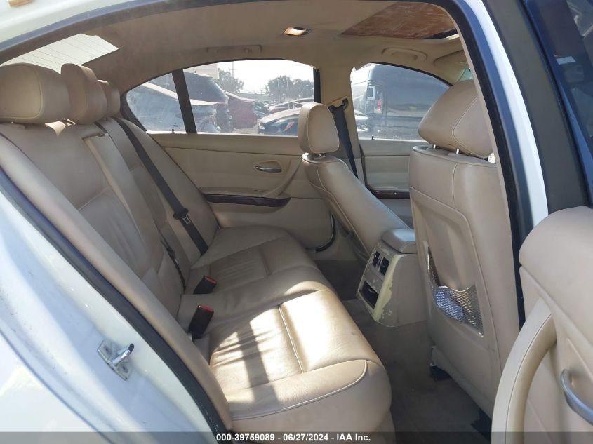 2006 BMW 325I VIN: WBAVB175X6NK30340 Lot: 39759089