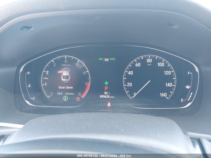 VIN 1HGCV2F36JA027079 2018 HONDA ACCORD SPORT
