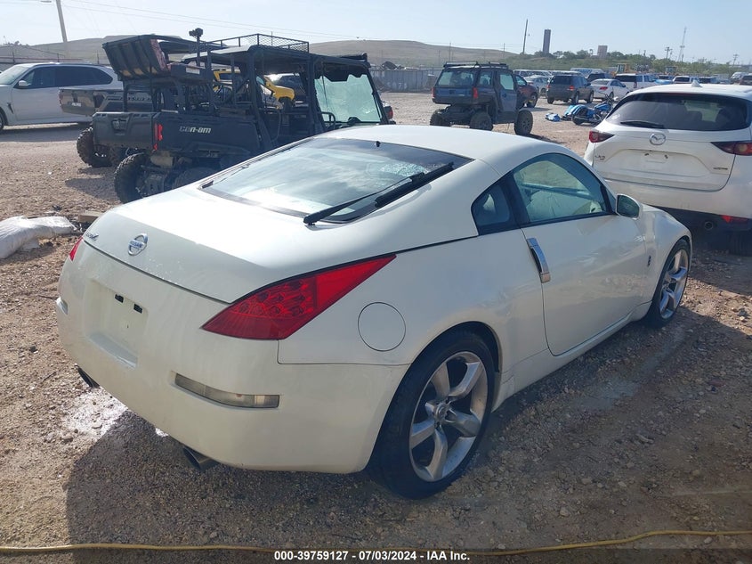 2006 Nissan 350Z Touring VIN: JN1AZ34D96M307230 Lot: 39759127