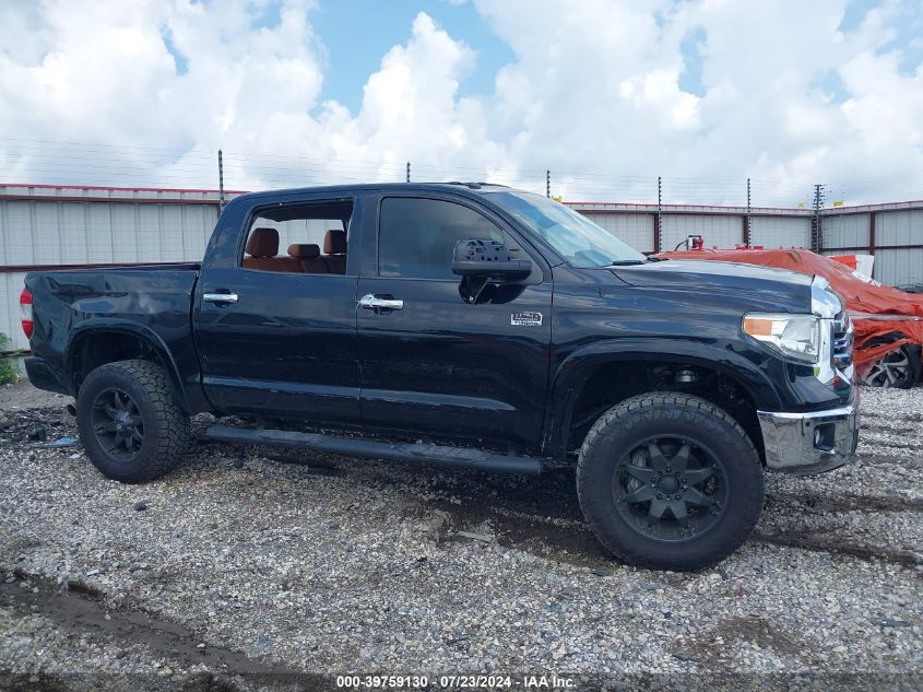 2017 Toyota Tundra 1794 5.7L V8 VIN: 5TFAW5F16HX656741 Lot: 39759130