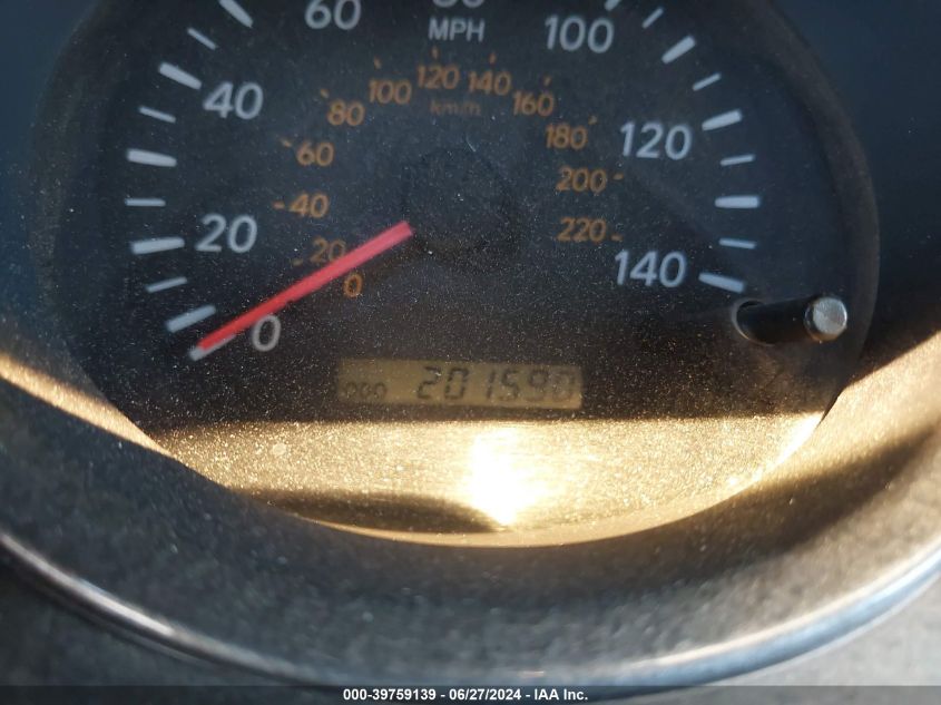 2002 Toyota Highlander VIN: JTEGD21A720039379 Lot: 39759139