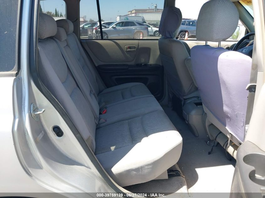 2002 Toyota Highlander VIN: JTEGD21A720039379 Lot: 39759139