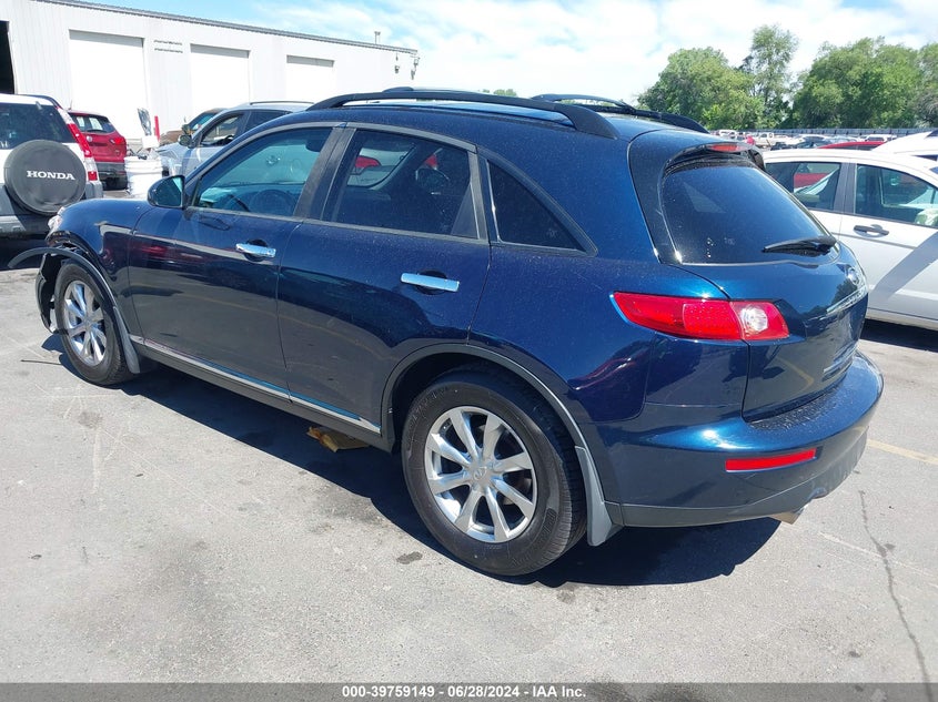 2007 Infiniti Fx35 VIN: JNRAS08W07X203138 Lot: 39759149