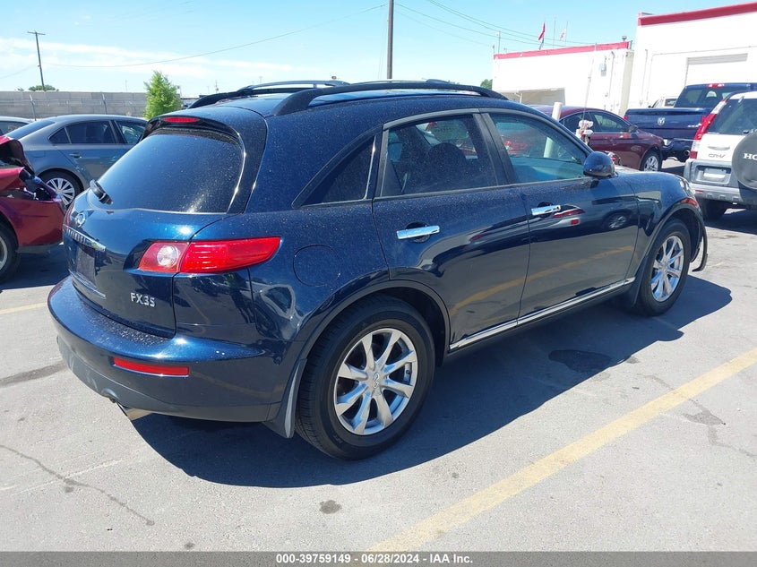 2007 Infiniti Fx35 VIN: JNRAS08W07X203138 Lot: 39759149
