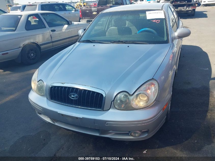 2004 Hyundai Sonata Gls/Lx VIN: KMHWF35H74A959898 Lot: 39759153