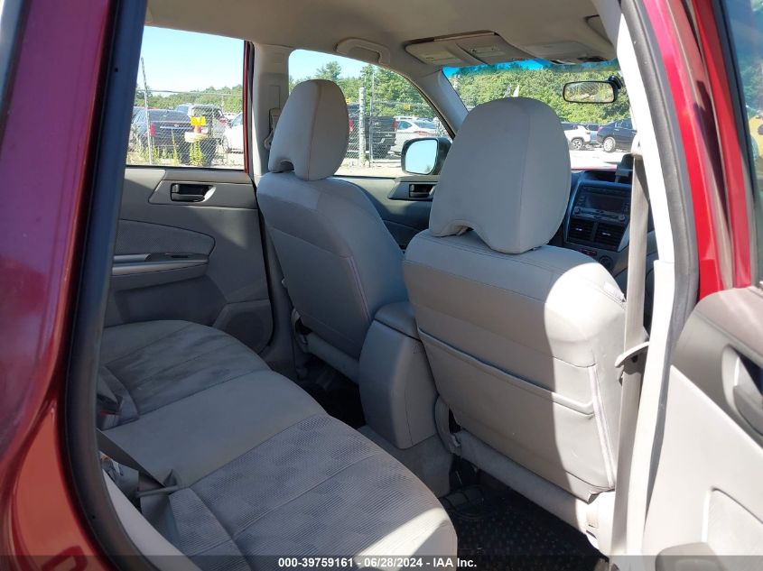 2010 Subaru Forester 2.5X VIN: JF2SH6BC1AH902186 Lot: 39759161