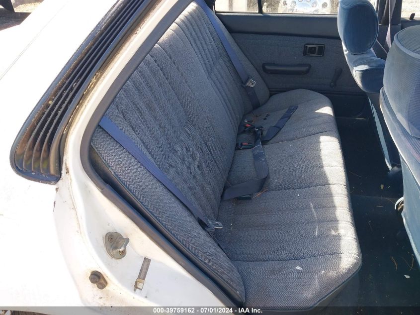 1989 Toyota Corolla Dlx VIN: JT2AE92E8K3219270 Lot: 39759162