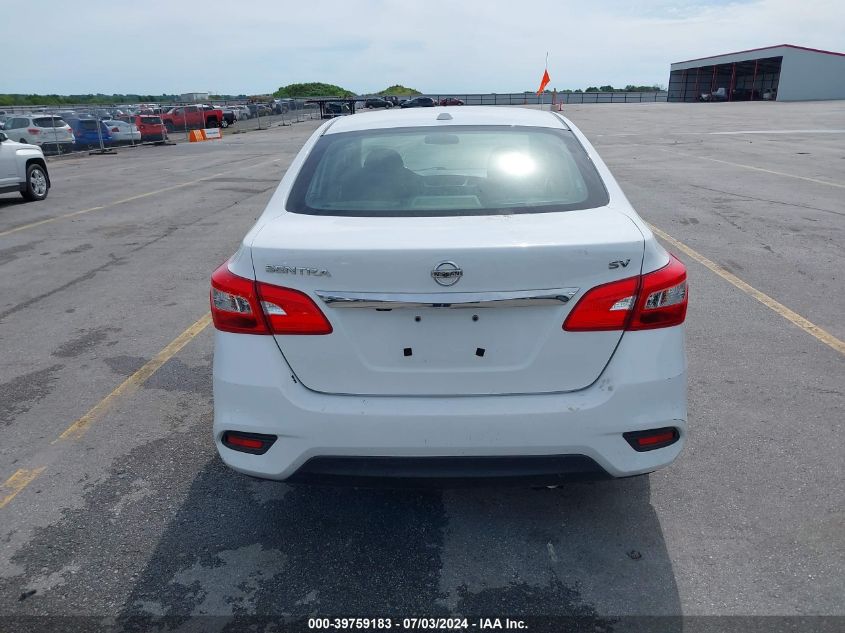 2019 Nissan Sentra Sv VIN: 3N1AB7AP9KL610703 Lot: 39759183