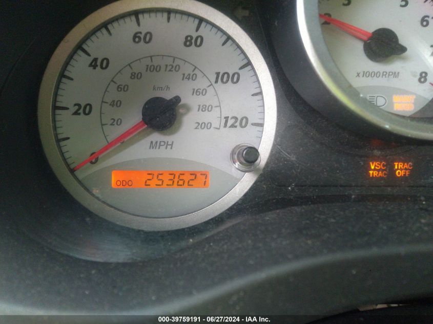 2004 Toyota Rav4 VIN: JTEGD20V440027617 Lot: 39759191