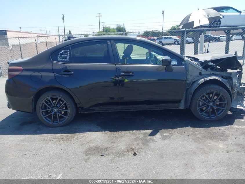 2018 Subaru Wrx Limited VIN: JF1VA1F68J8827807 Lot: 39759201