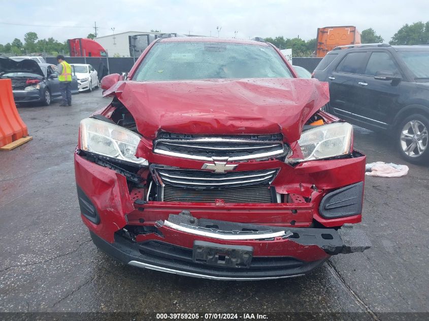 2015 Chevrolet Trax Lt VIN: KL7CJLSB0FB212675 Lot: 39759205