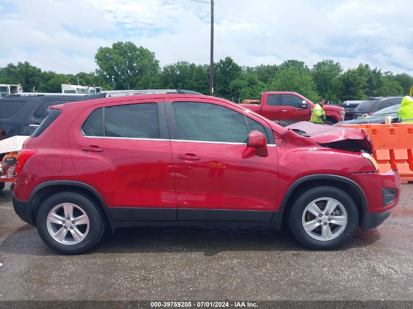 2015 Chevrolet Trax Lt VIN: KL7CJLSB0FB212675 Lot: 39759205