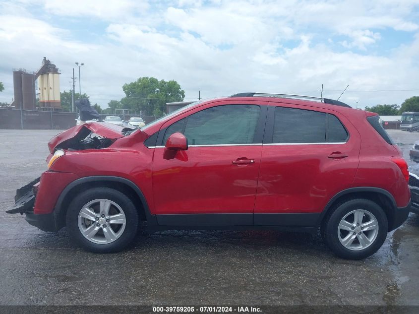 2015 Chevrolet Trax Lt VIN: KL7CJLSB0FB212675 Lot: 39759205