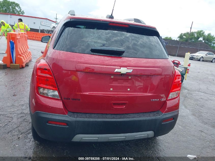 2015 Chevrolet Trax Lt VIN: KL7CJLSB0FB212675 Lot: 39759205