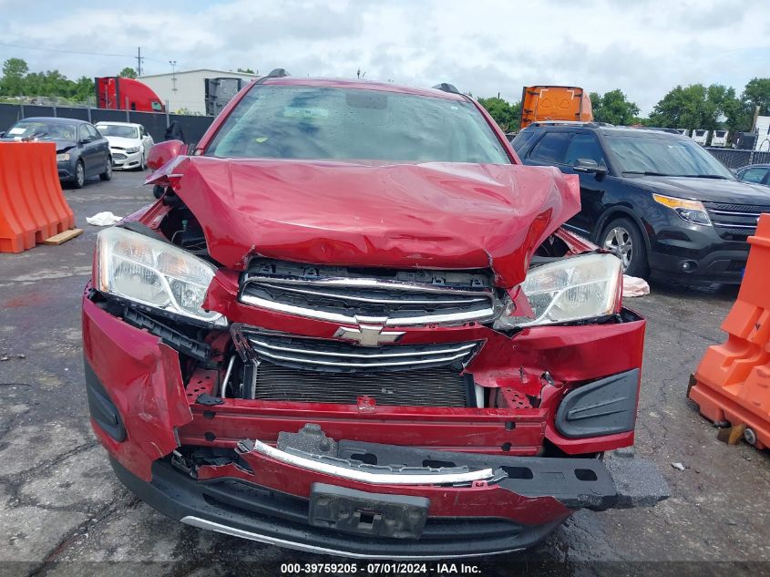 2015 Chevrolet Trax Lt VIN: KL7CJLSB0FB212675 Lot: 39759205