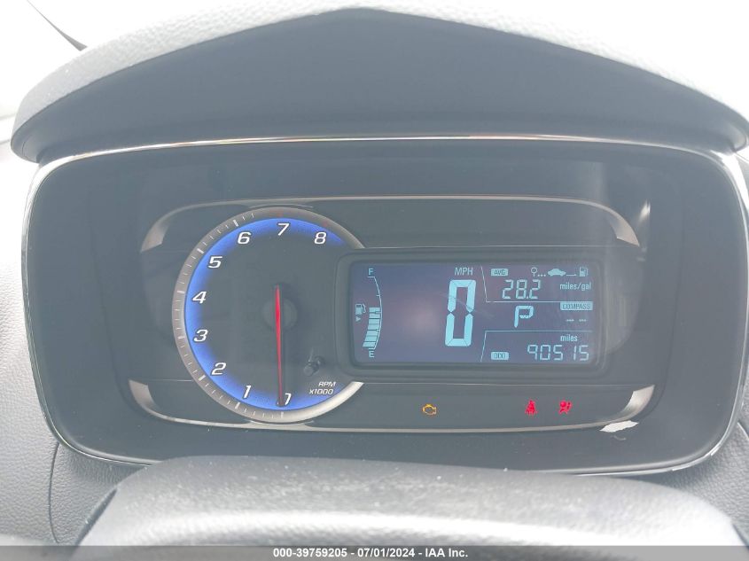 2015 Chevrolet Trax Lt VIN: KL7CJLSB0FB212675 Lot: 39759205