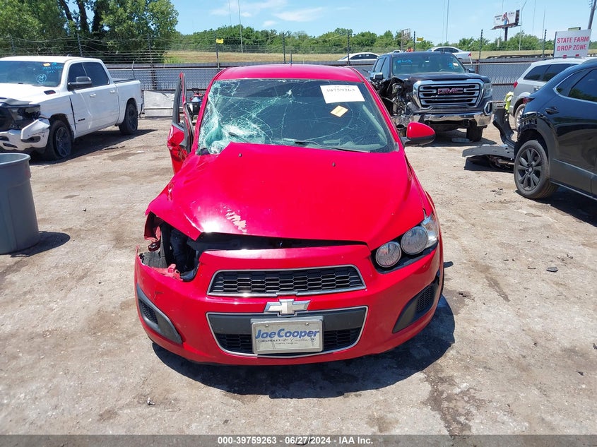 2013 Chevrolet Sonic Lt Auto VIN: 1G1JC5SH4D4160854 Lot: 39759263