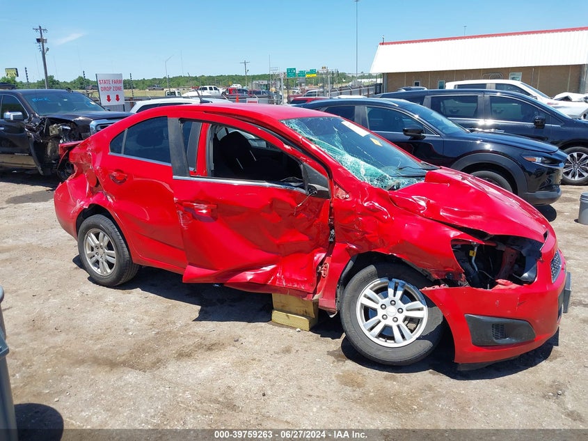2013 Chevrolet Sonic Lt Auto VIN: 1G1JC5SH4D4160854 Lot: 39759263