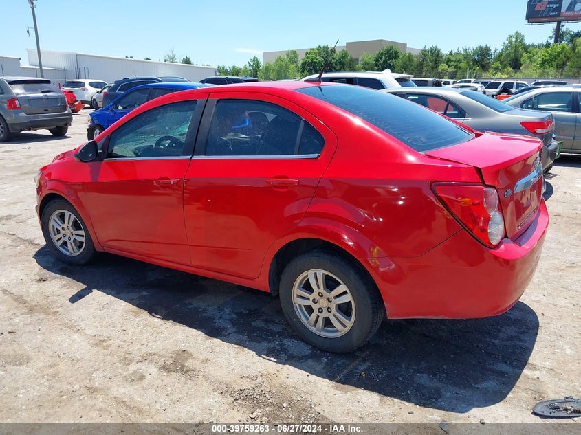 2013 Chevrolet Sonic Lt Auto VIN: 1G1JC5SH4D4160854 Lot: 39759263