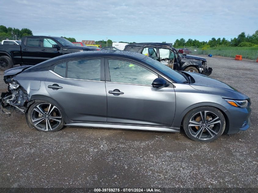 2023 Nissan Sentra Sr Xtronic Cvt VIN: 3N1AB8DV7PY282613 Lot: 39759275