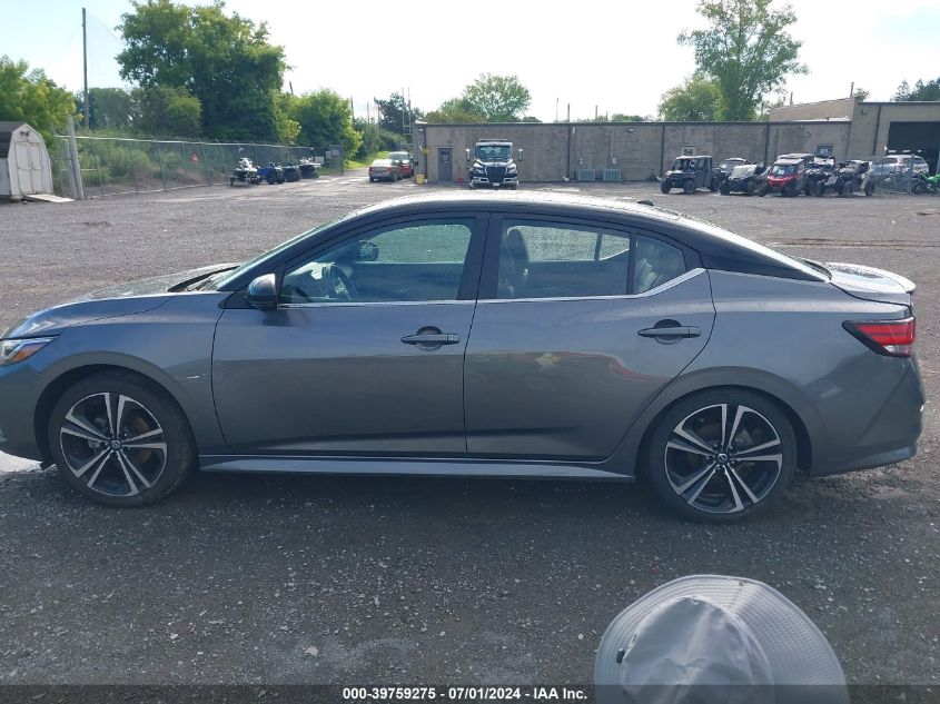 3N1AB8DV7PY282613 2023 Nissan Sentra Sr Xtronic Cvt