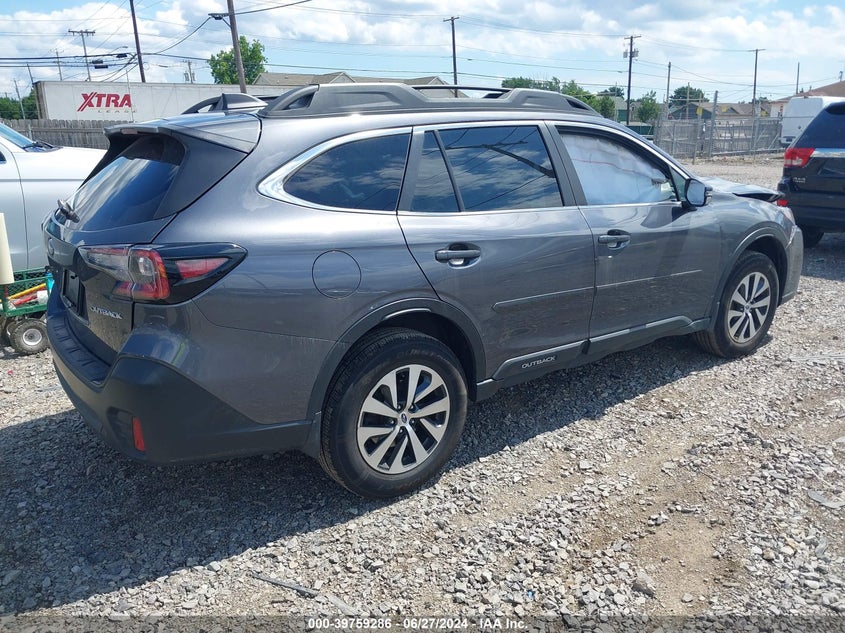 2022 Subaru Outback Premium VIN: 4S4BTAFC3N3166599 Lot: 39759286