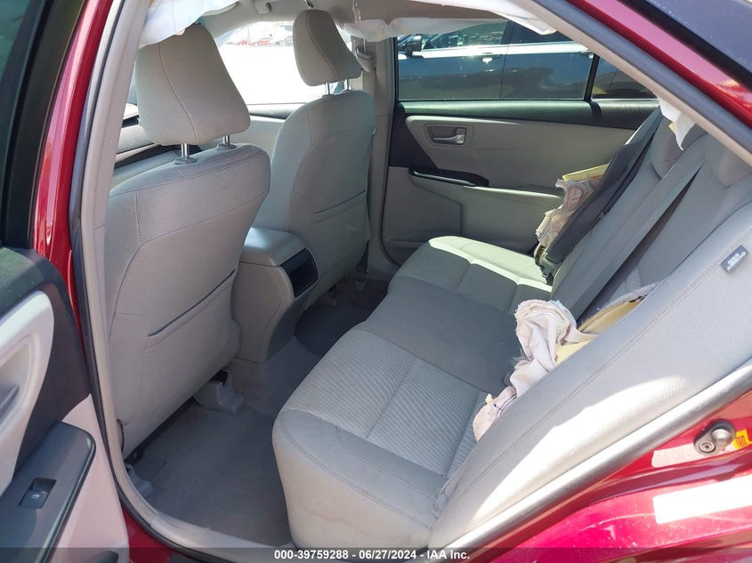 2016 Toyota Camry Le/Xle/Se/Xse VIN: 4T1BF1FK0GU527119 Lot: 39759288