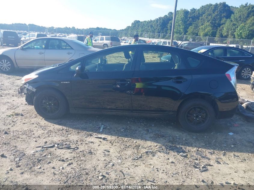 2015 Toyota Prius Two VIN: JTDKN3DU5F0396007 Lot: 39759300