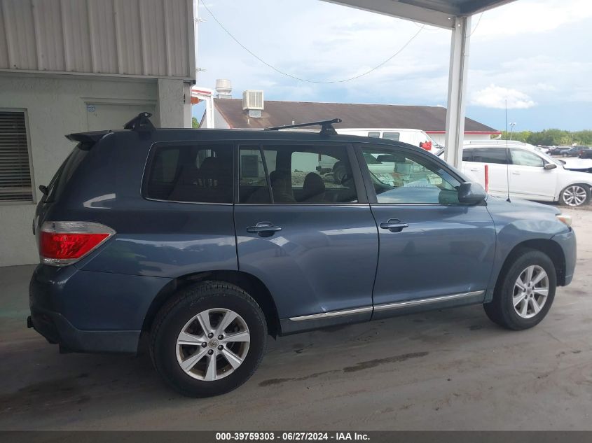 2012 Toyota Highlander Base V6 VIN: 5TDZK3EHXCS075677 Lot: 39759303