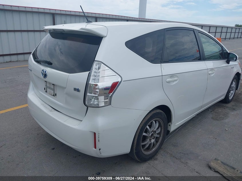 2012 Toyota Prius V Two VIN: JTDZN3EU8C3087381 Lot: 39759309