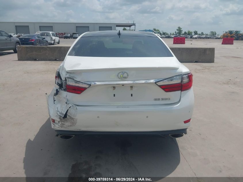 2017 Lexus Es 350 VIN: 58ABK1GG9HU039237 Lot: 39759314