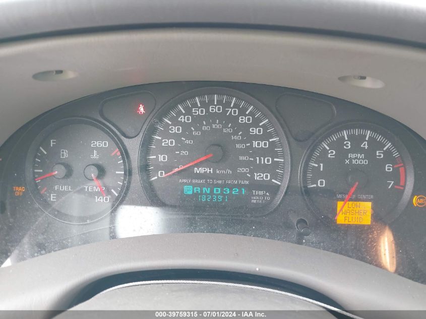 2005 Chevrolet Impala Ls VIN: 2G1WH52K459191782 Lot: 39759315