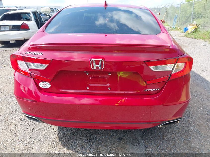 1HGCV1F34JA067722 2018 Honda Accord Sport