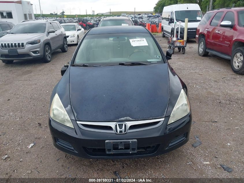 2006 Honda Accord 2.4 Se VIN: 1HGCM56366A022833 Lot: 39759331