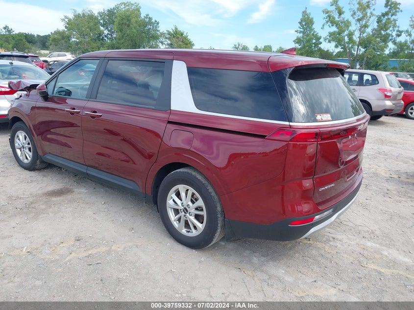 2024 Kia Carnival Mpv Lx Seat Package VIN: KNDNB4H33R6302995 Lot: 39759332