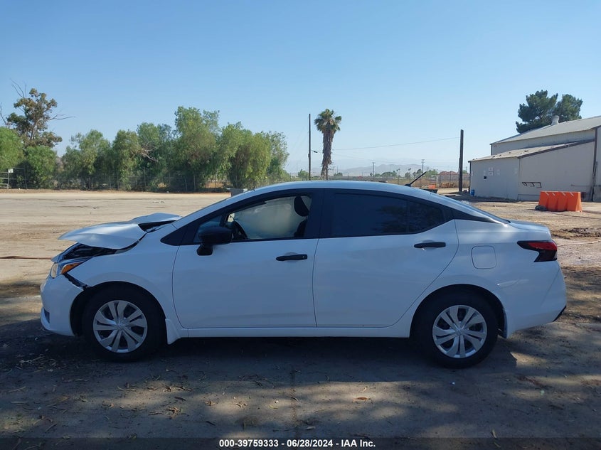 2024 Nissan Versa 1.6 S VIN: 3N1CN8DV0RL855528 Lot: 39759333