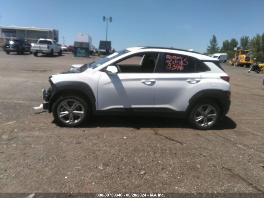 2023 Hyundai Kona Sel VIN: KM8K6CAB9PU012722 Lot: 39759346