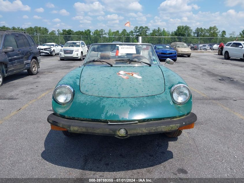 1977 Alfa Romeo Spider VIN: AR3051334 Lot: 39759355