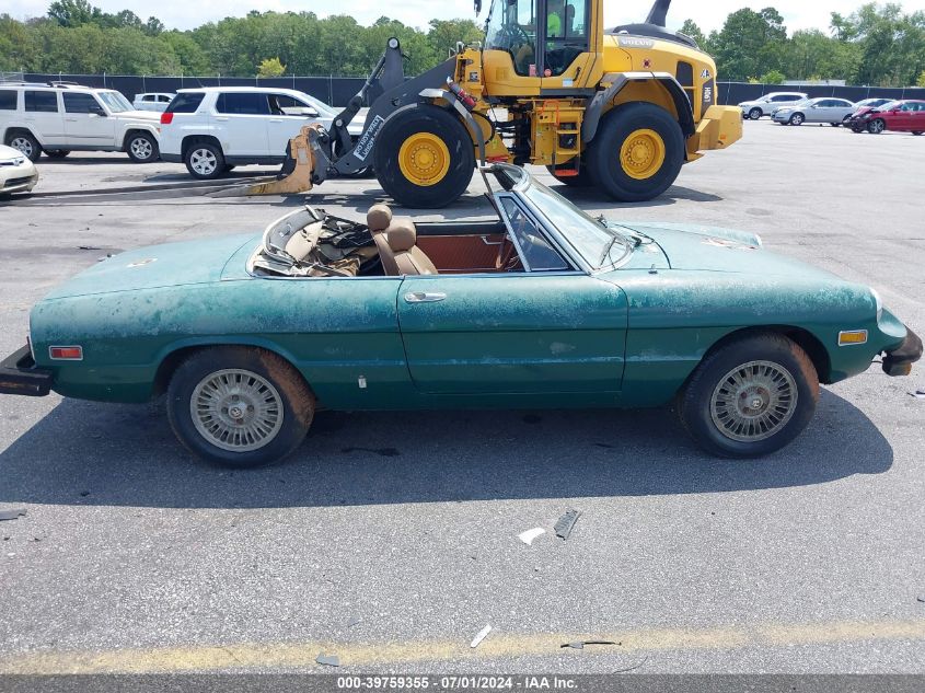 1977 Alfa Romeo Spider VIN: AR3051334 Lot: 39759355