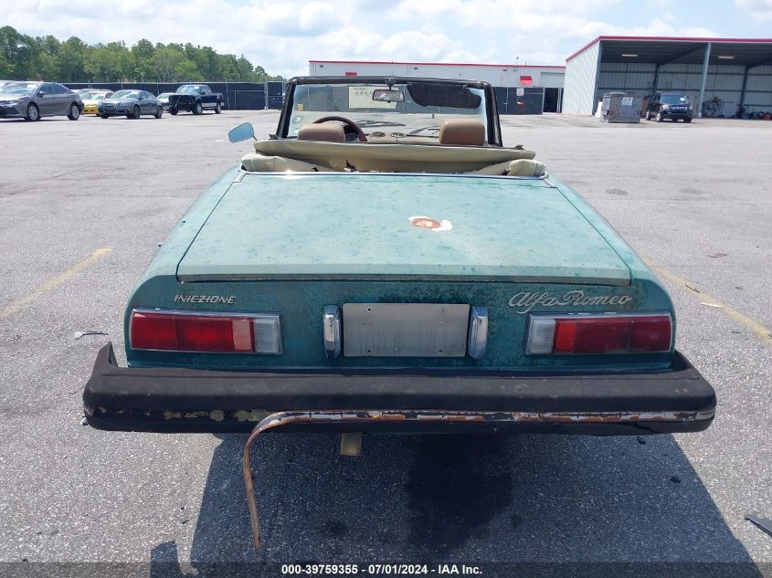 1977 Alfa Romeo Spider VIN: AR3051334 Lot: 39759355