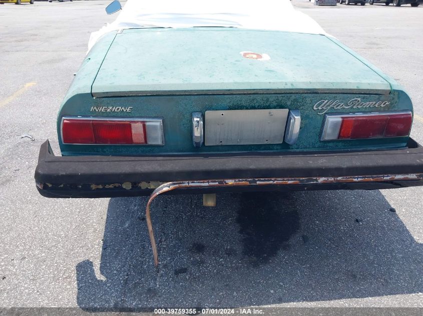 1977 Alfa Romeo Spider VIN: AR3051334 Lot: 39759355