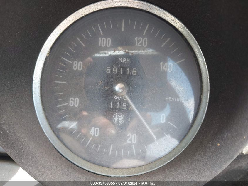 1977 Alfa Romeo Spider VIN: AR3051334 Lot: 39759355