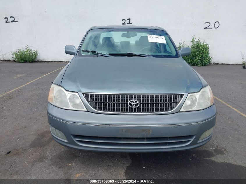 2002 Toyota Avalon Xls VIN: 4T1BF28B62U250889 Lot: 39759369