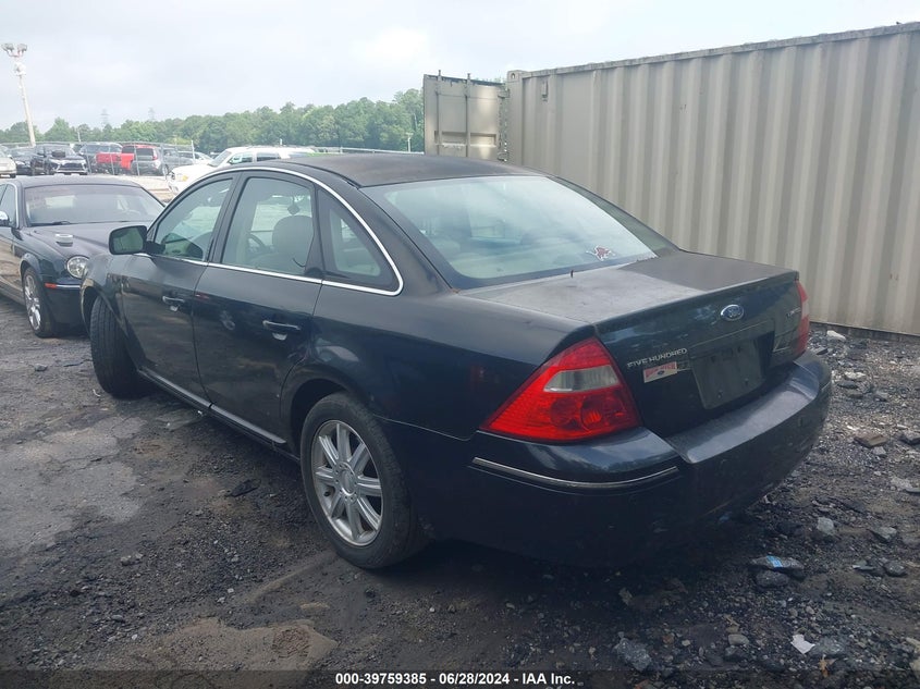 2006 Ford Five Hundred Limited VIN: 1FAFP25186G180451 Lot: 39759385