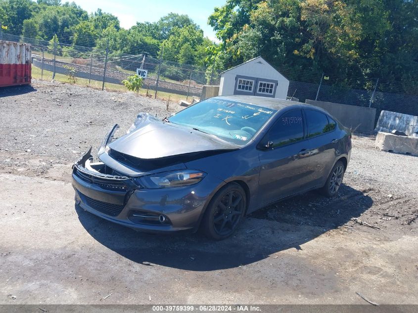 2015 Dodge Dart Sxt VIN: 1C3CDFBB9FD116340 Lot: 39759399